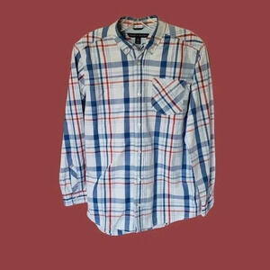 Tommy Hilfiger big boys plaid shirt size Xl